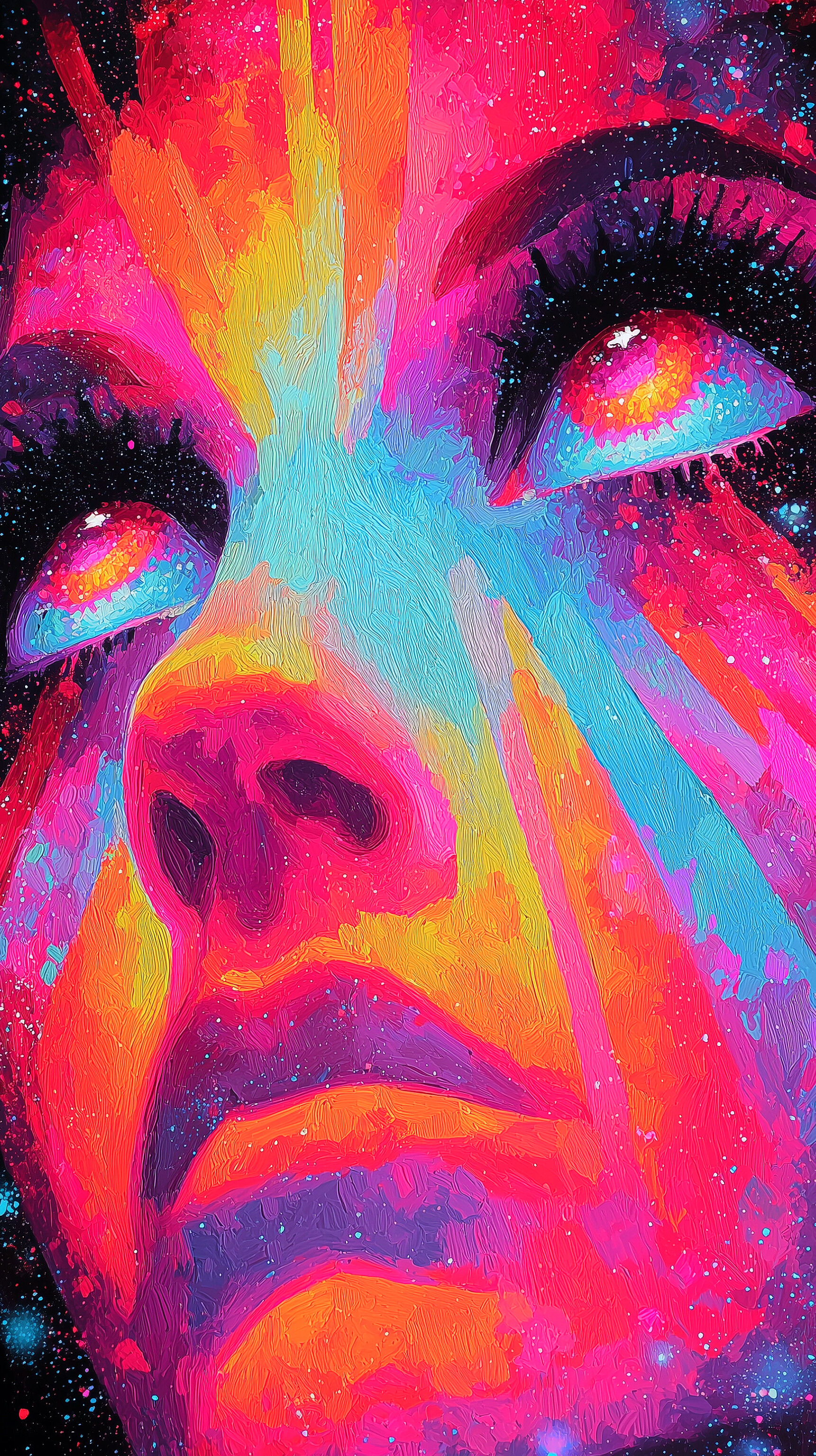 Neon Stargazer
